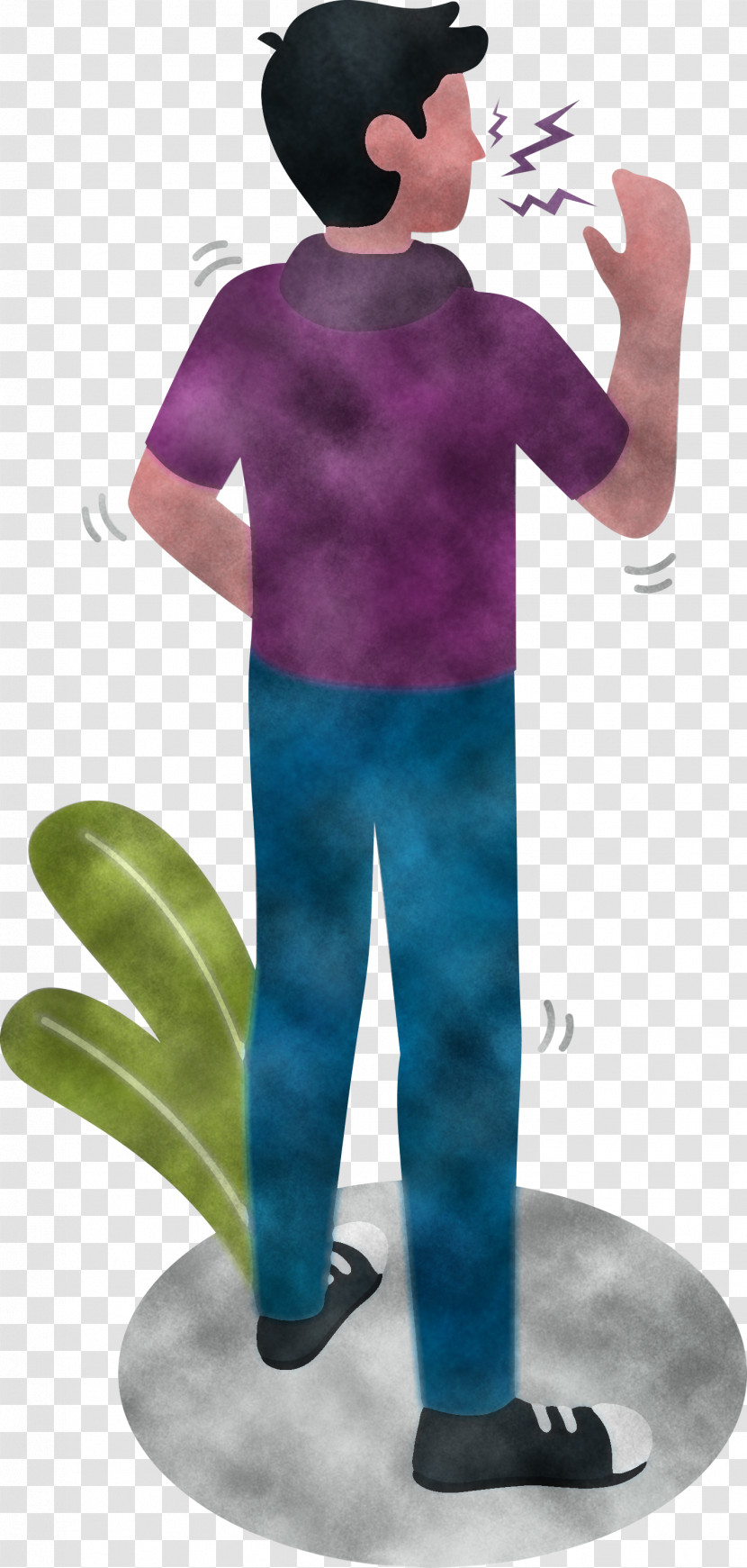 Purple Figurine Behavior Human Transparent PNG