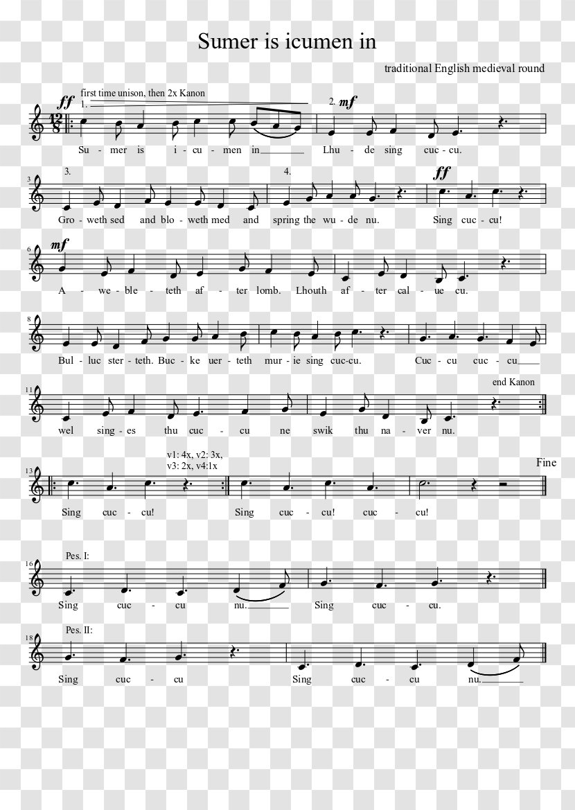 Tenor Saxophone Clarinet Alto Clef - Watercolor Transparent PNG