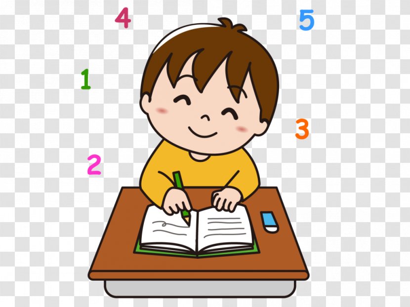 Reading Cartoon - Mathematics - Toddler Smile Transparent PNG