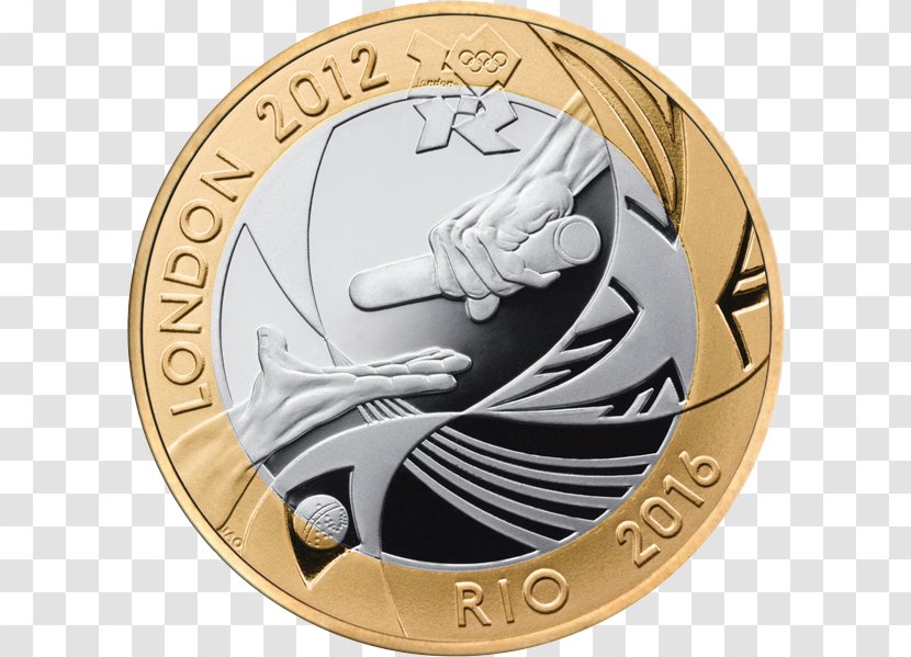 Proof Coinage 2012 Summer Olympics Royal Mint Two Pounds - United Kingdom Transparent PNG