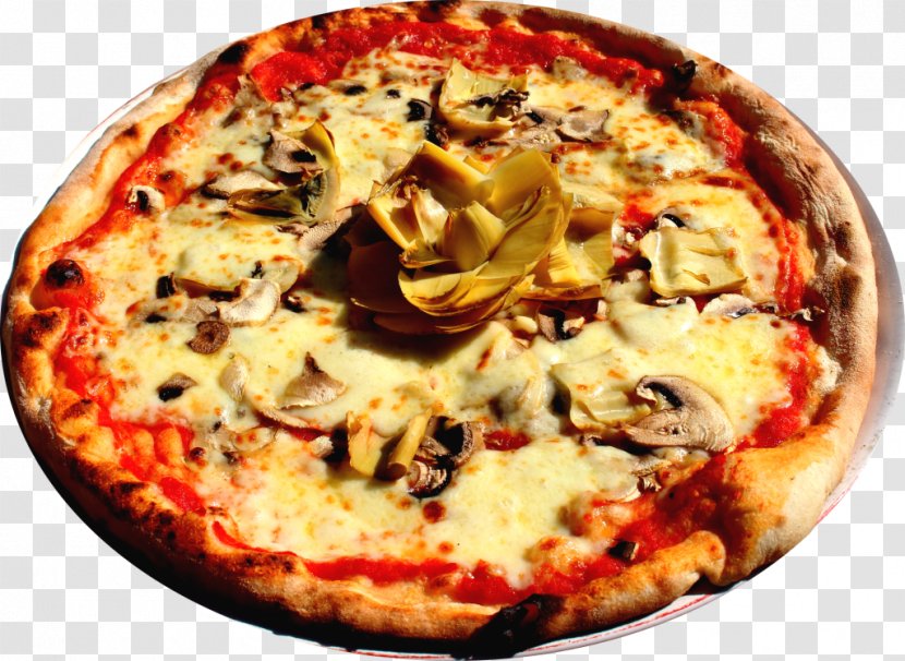 California-style Pizza Sicilian Ham Tartiflette - Italian Food Transparent PNG