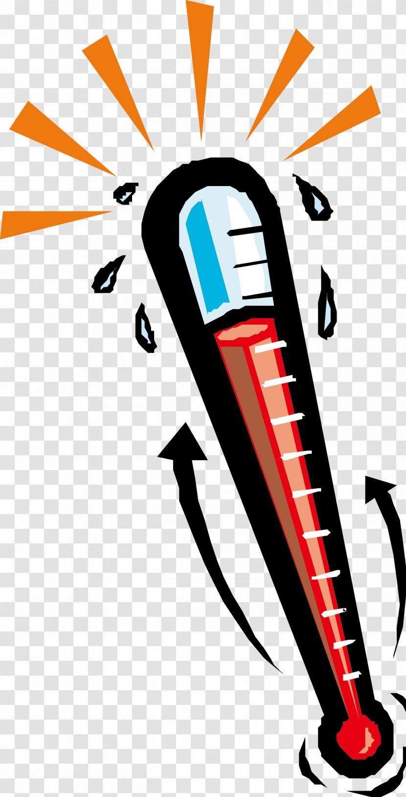 Thermometer Explosion - Medical Thermometers - Fever Transparent PNG