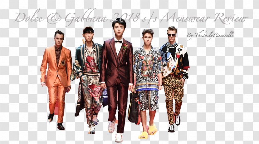 Milan Fashion Week 2017 Spring/Summer 2018 Design Armani - Dolce & Gabbana Transparent PNG