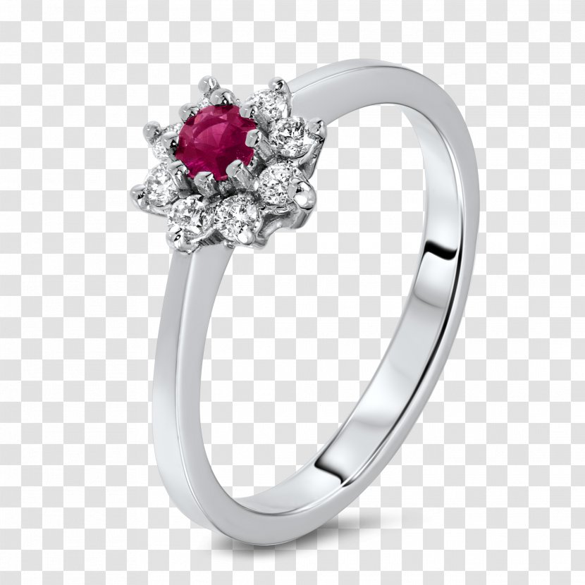 Engagement Ring Carat Diamond Jewellery - Coster Diamonds - Flower Transparent PNG