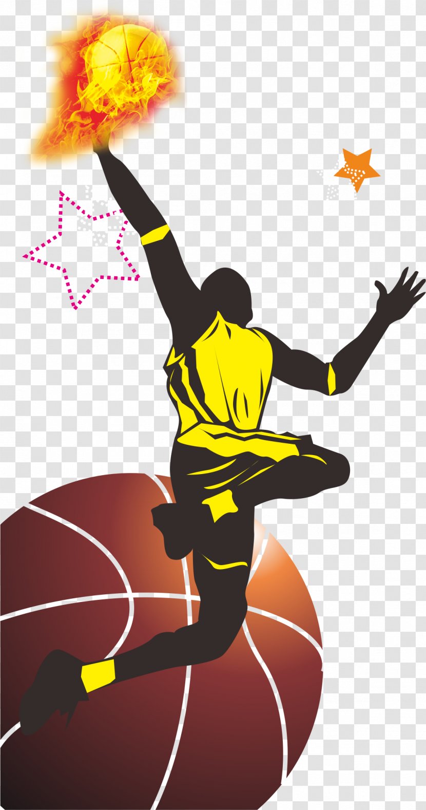 Basketball Sport Poster - Ball - Cartoon Playing Transparent PNG