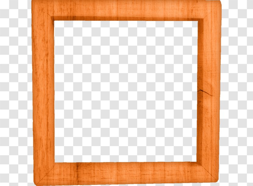 Picture Frame Orange - Gratis Transparent PNG