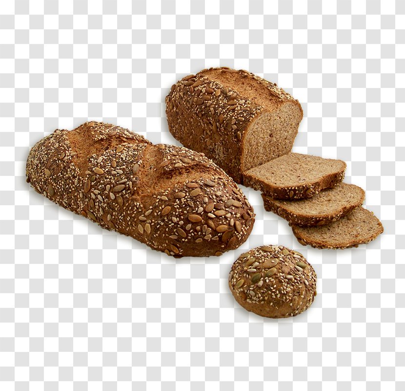 Graham Bread Rye Pumpernickel Whole Grain - Baked Goods - Wheat Transparent PNG