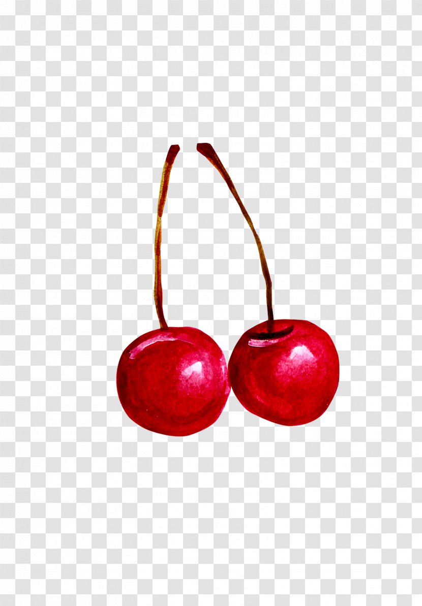 Cherry Fruit Download - Food - No Red Leaves Transparent PNG