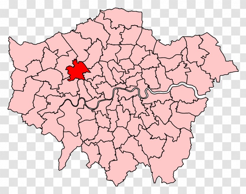London Borough Of Hackney Southwark City Westminster Cities And Boroughs - Greater - Map Transparent PNG