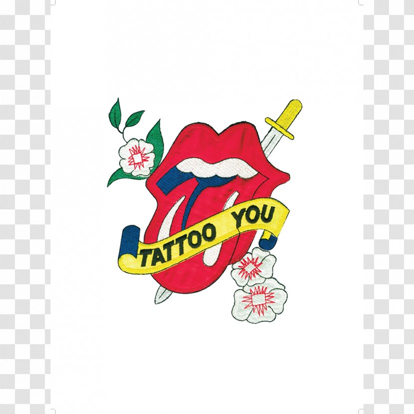 Tattoo You The Rolling Stones American Tour 1972 Iron-on Rock - Tongue Transparent PNG