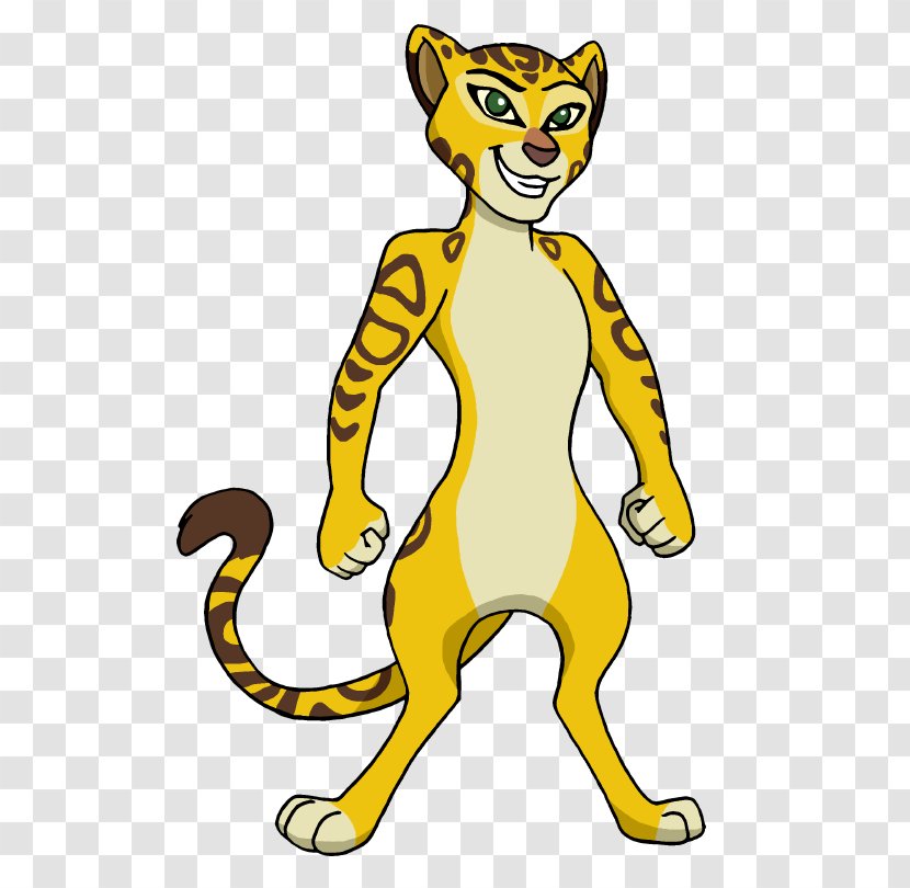 Cheetah Lion Cat Character - Animal Figure Transparent PNG