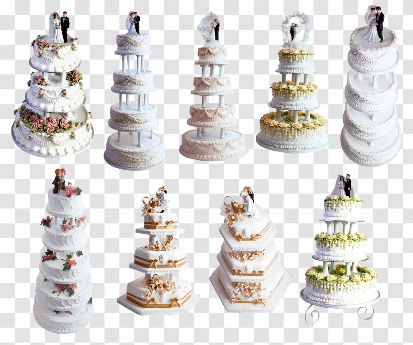 Torte Wedding Cake Torta Mille-feuille - Icing - Pasta Transparent PNG