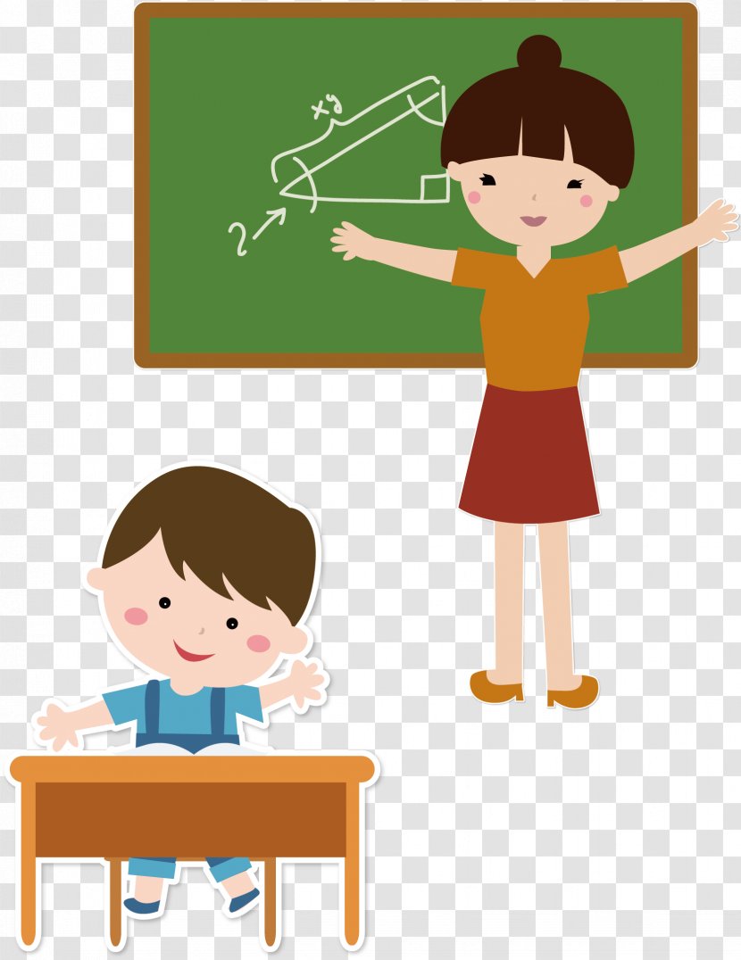 Student Teacher Template Classroom School - Mathematics Transparent PNG