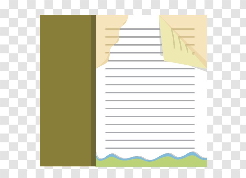 Paper World Wide Web Download - Vector-page Loose-leaf Notebook Stripes Transparent PNG