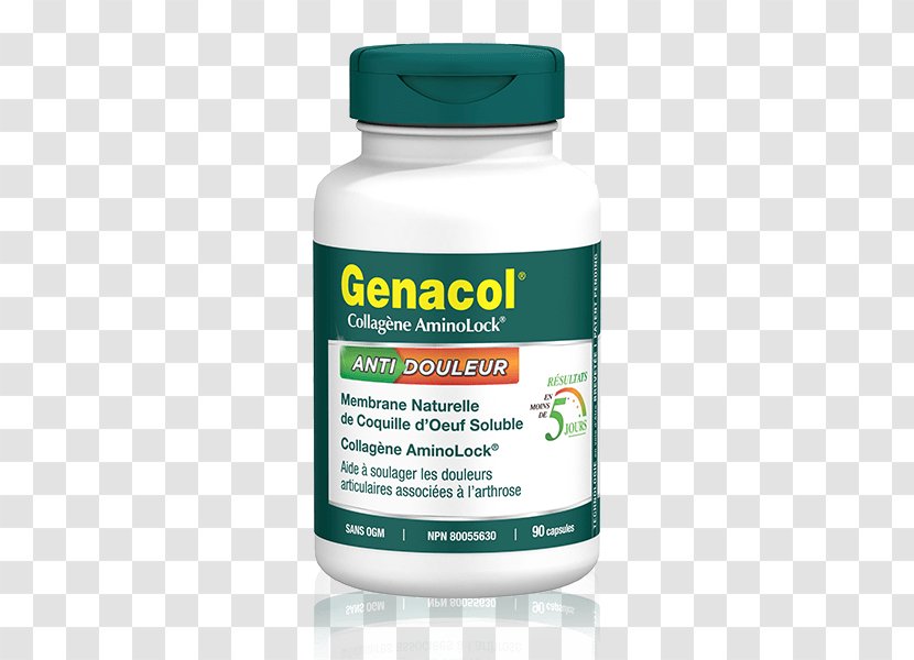 Dietary Supplement Pain Genacol Anti-inflammatory Inflammation - Glucosamine - Miroir Transparent PNG