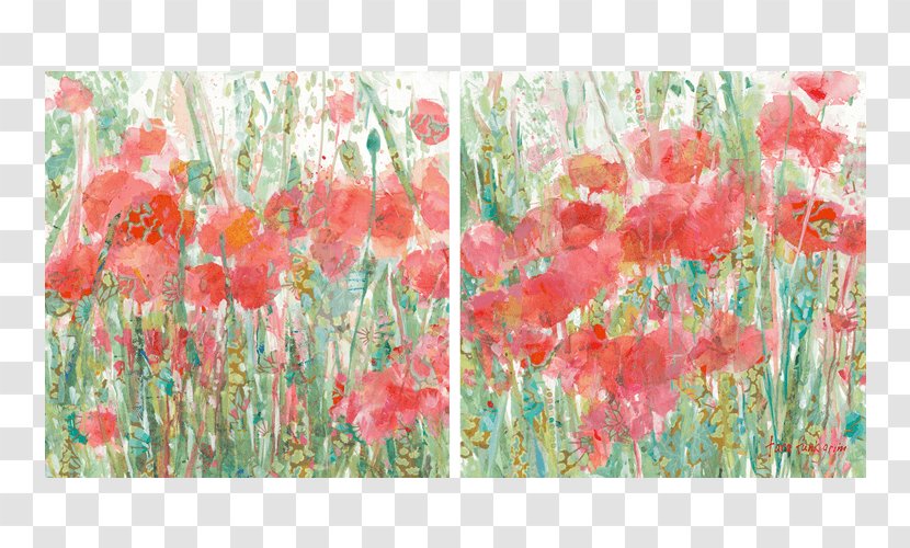 Watercolor Painting Art Acrylic Paint Bethany Beach - Wildflower Transparent PNG