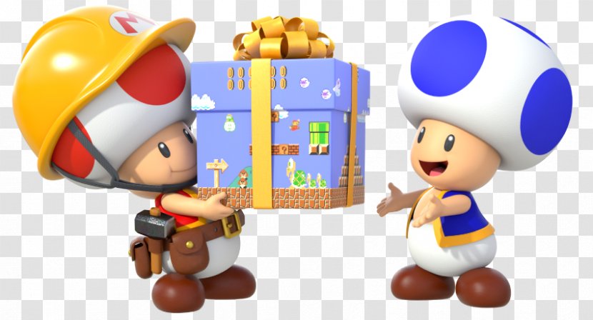 Super Mario Maker Bros. Toad - Technology - Birthday Transparent PNG