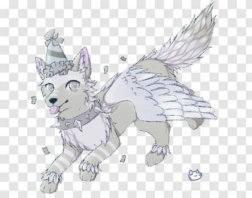 Cat Dog Legendary Creature Paw - Fictional Character - Party Transparent PNG