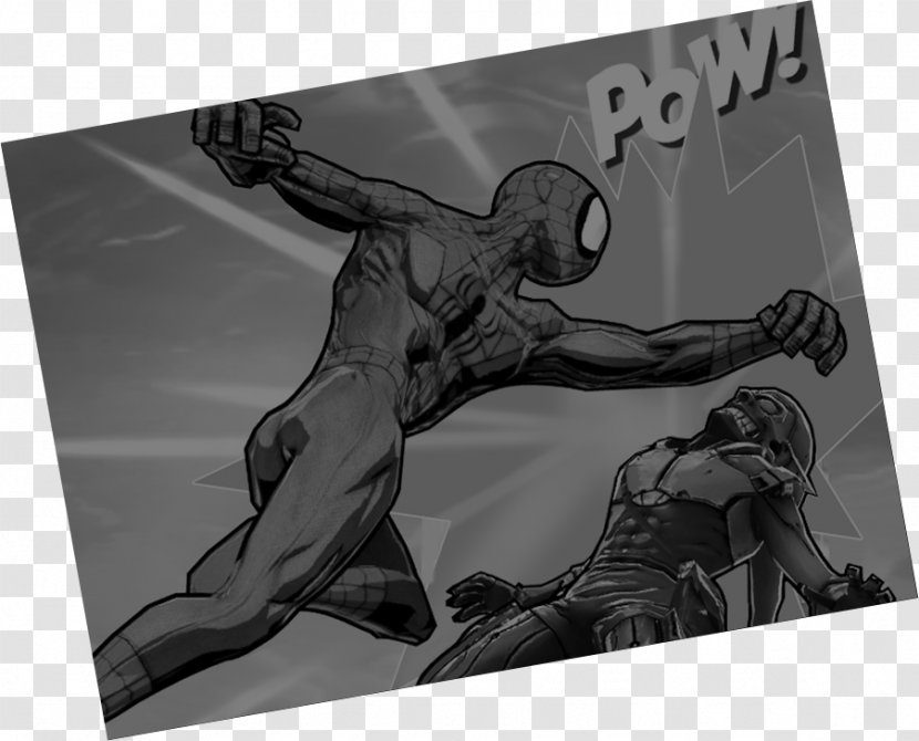 Spider-Man Unlimited Spider-Verse Action Fiction Marvel Comics - Monochrome Photography - Spider-man Transparent PNG