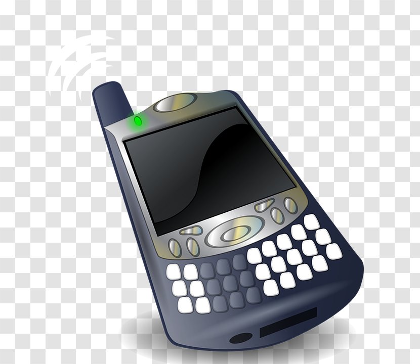 Treo 650 Smartphone Clip Art - Feature Phone Transparent PNG
