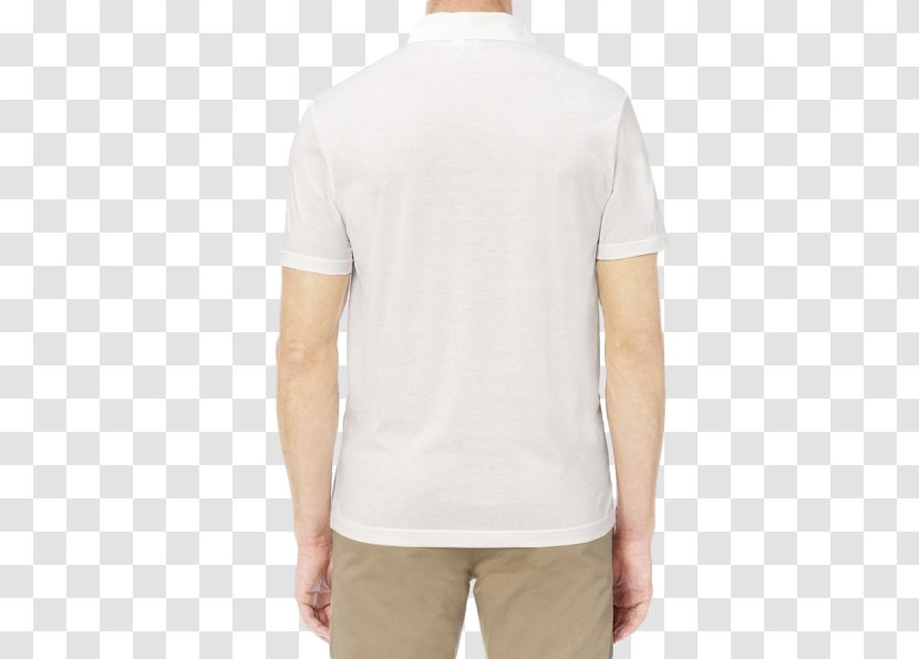 T-shirt Sleeve Shoulder Collar - Beige Transparent PNG