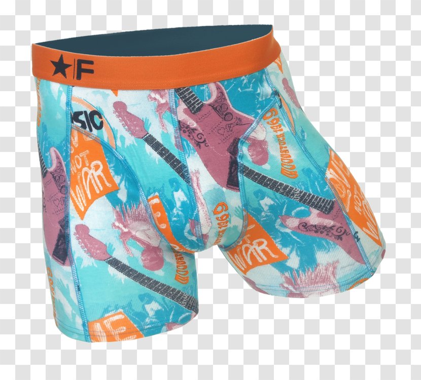Underpants Boxer Shorts Swim Briefs Trunks - Flower - Festival Material Transparent PNG