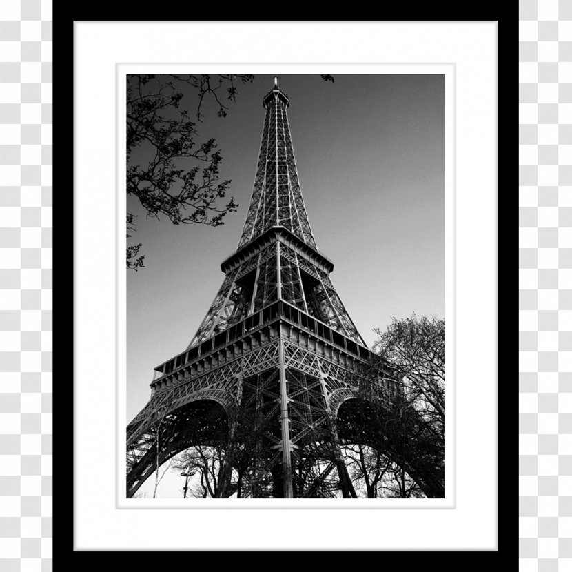 Eiffel Tower Moulin Rouge Banks Of The Seine Mural Transparent PNG
