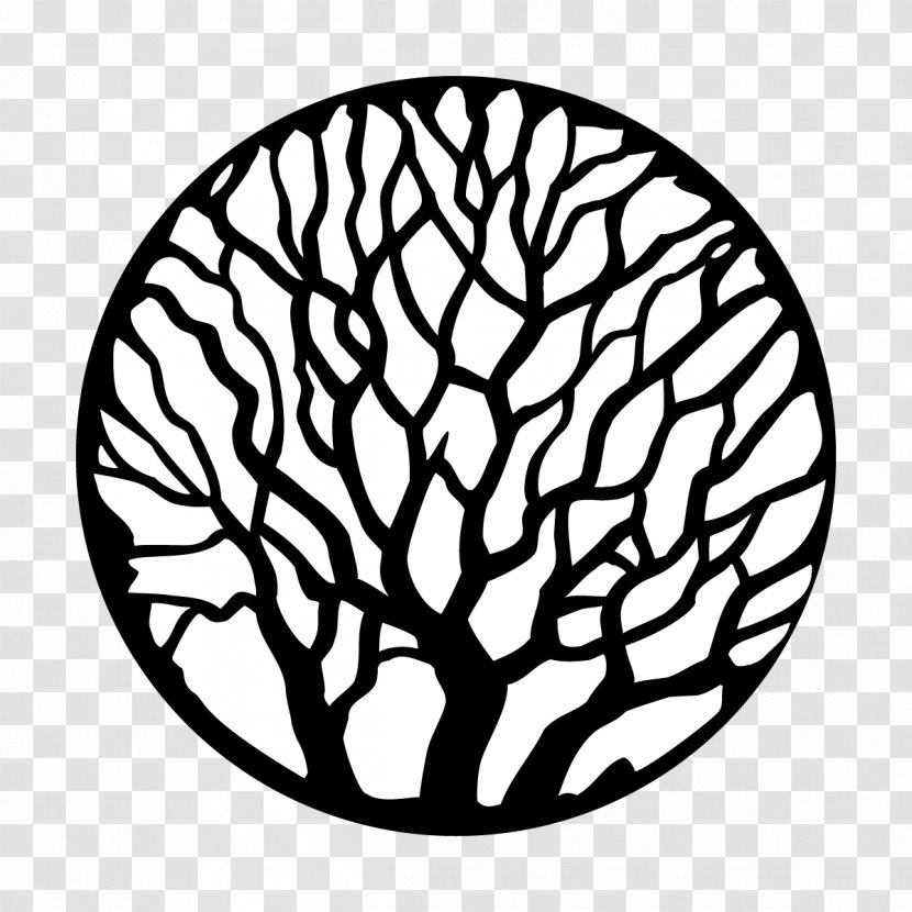Tree Branch - Tableware Blackandwhite Transparent PNG