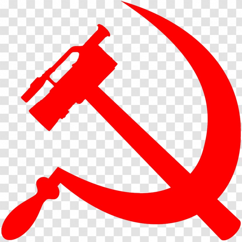 Soviet Union Hammer And Sickle Russian Revolution - Tool Transparent PNG