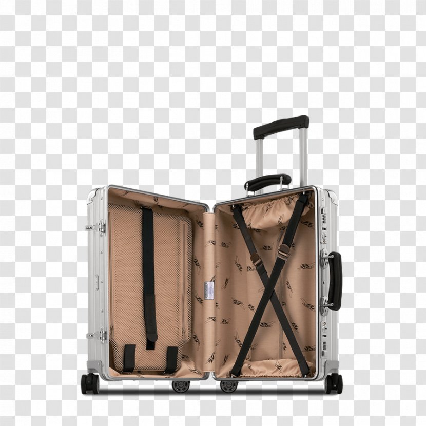 Rimowa Classic Flight Multiwheel Cabin Hand Luggage Suitcase Transparent PNG