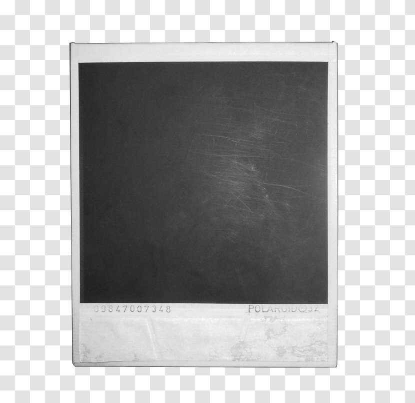 Photographic Paper Black And White Panasonic - Polaroid Transparent PNG