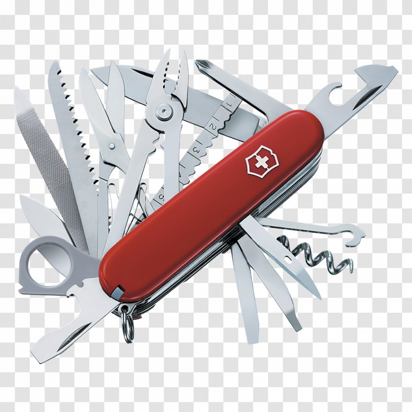 Swiss Army Knife Multi-function Tools & Knives Pocketknife Victorinox - Tool Transparent PNG