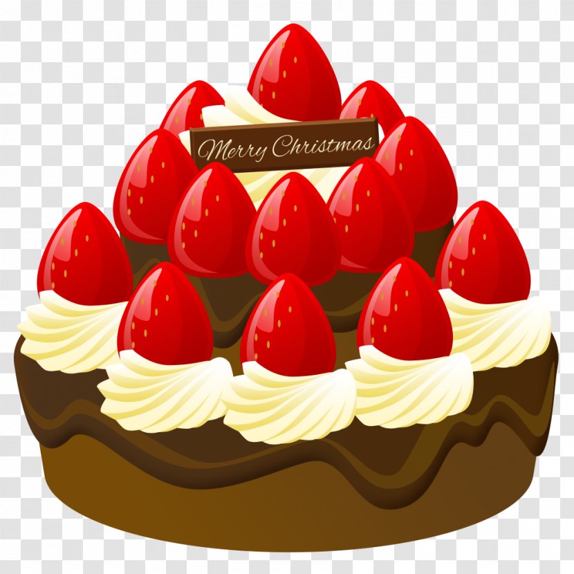 Fruitcake Pâtisserie Chocolate Cake Christmas Transparent PNG