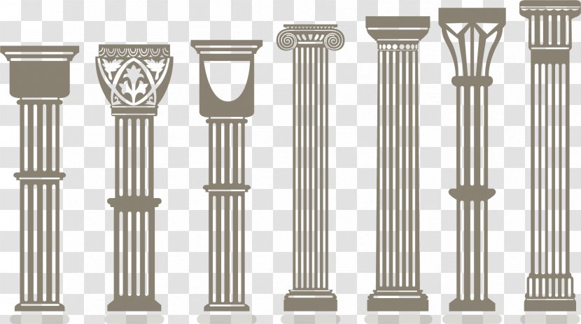 Column Wall Arch - Capital - Multi Transparent PNG