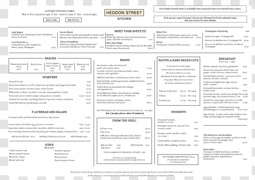 Document Line - Paper - A Restaurant Menu List Transparent PNG