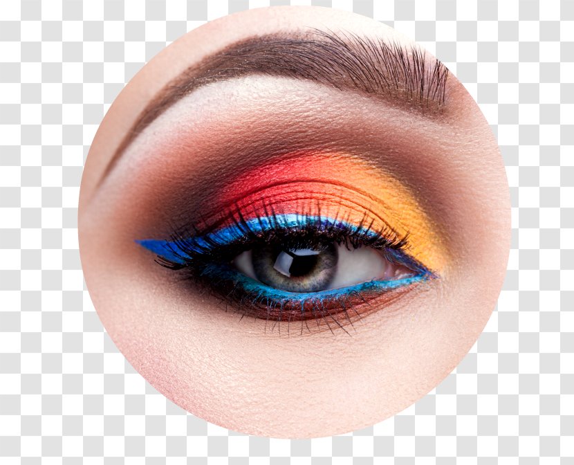 Eye Liner Cosmetics Make-up Shadow Eyelash - Watercolor - Creative Makeup Transparent PNG