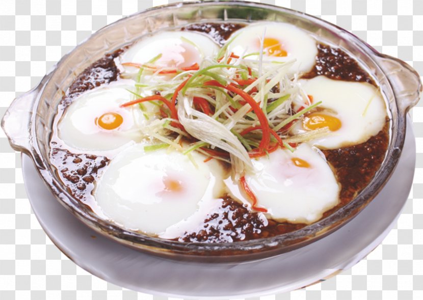 Chinese Cuisine Omelette Steamed Eggs Chicken Egg - Minced Mushrooms Transparent PNG