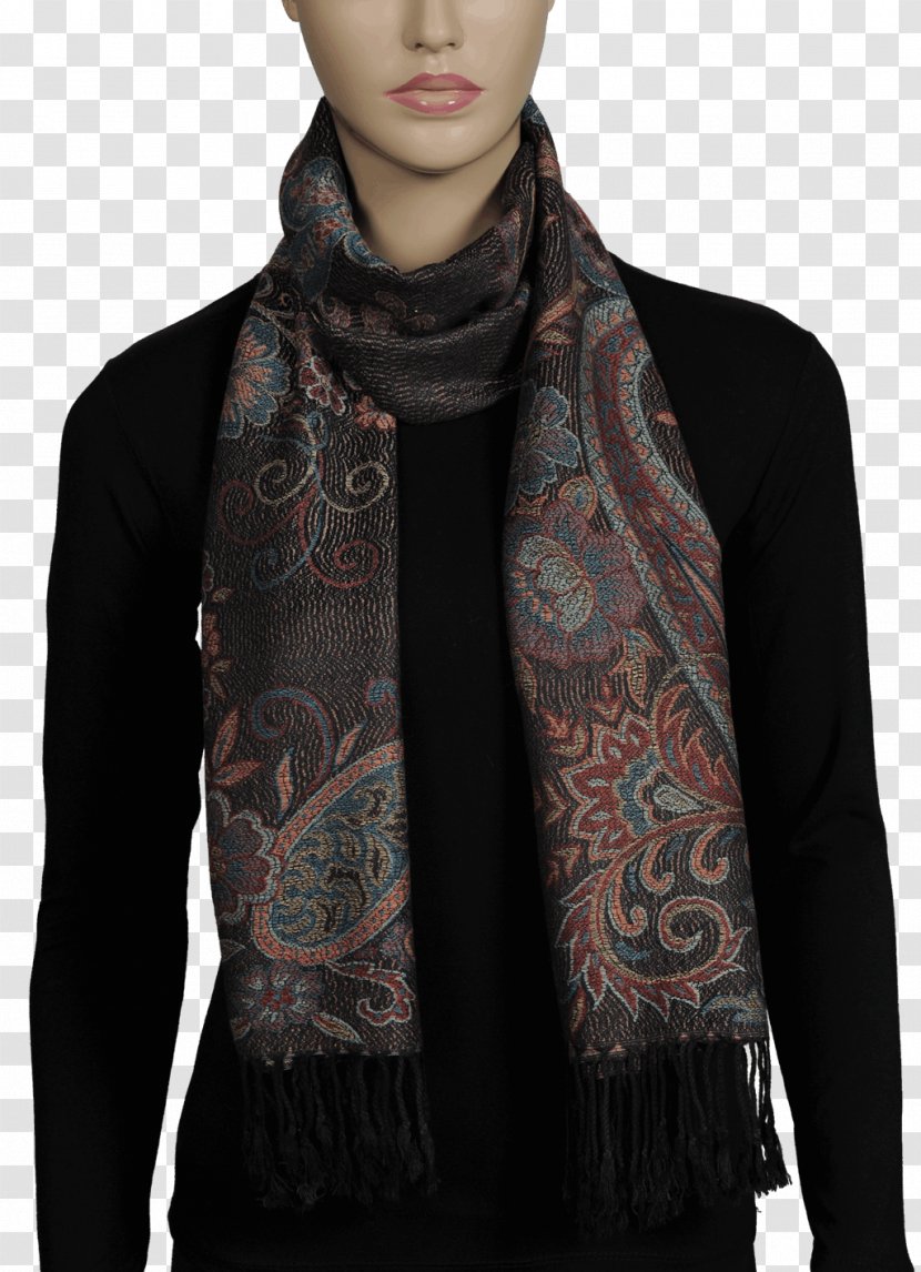 Scarf Paisley Foulard Neck Klud Transparent PNG