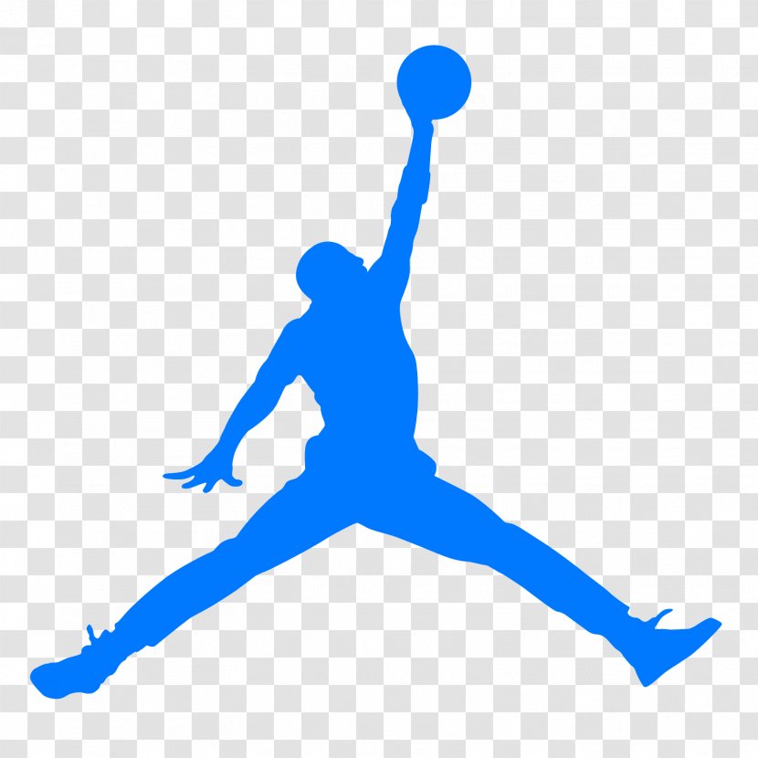 Jumpman T-shirt Air Jordan Nike Shoe - Blue Transparent PNG
