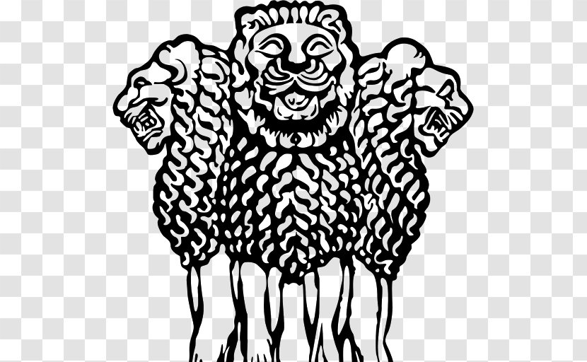 Sarnath Lion Capital Of Ashoka Pillars State Emblem India National Symbols - Tree - Symbol Transparent PNG