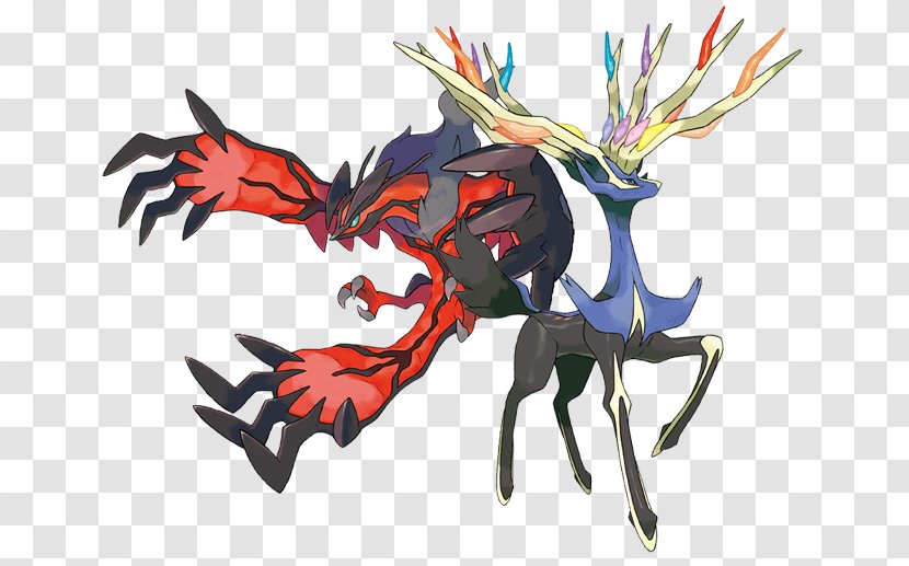Pokémon X And Y Black 2 White Xerneas Yveltal - Mythical Creature Transparent PNG