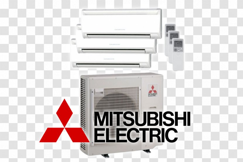 Mitsubishi S-XT20LA Product Design Television Technology - Cartoon - Ductless Air Conditioning Transparent PNG