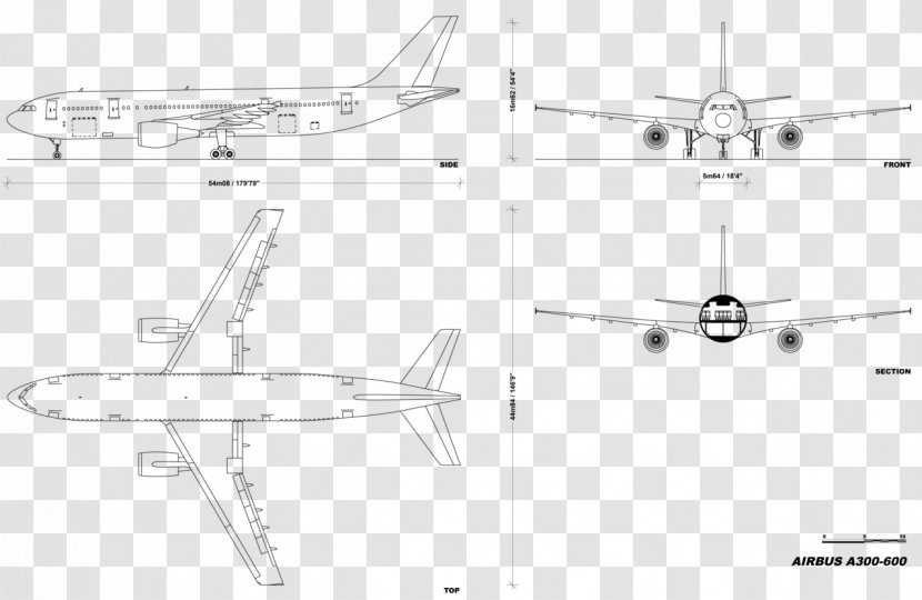 Airbus A300 A340 A310 Beluga A330 - Propeller - Airplane Transparent PNG