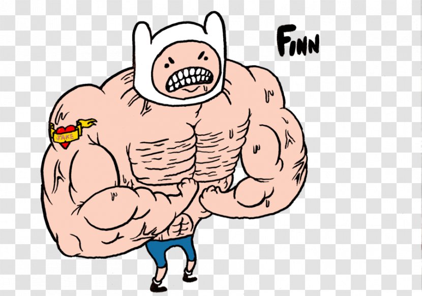 Finn The Human Cartoon Network Male Clip Art - Silhouette - Buff Person Cliparts Transparent PNG