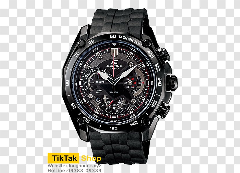 Casio Edifice Diving Watch Blancpain Fifty Fathoms Transparent PNG