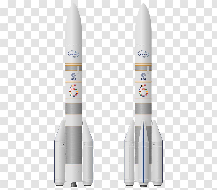 Ariane 6 5 Launch Vehicle ArianeGroup - Rocket Transparent PNG