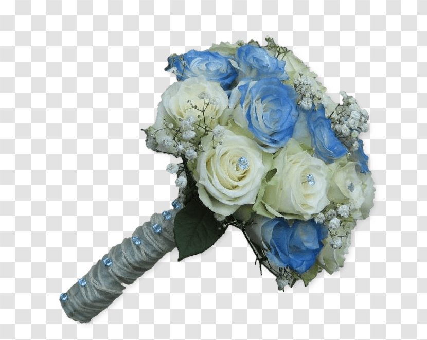 Cut Flowers Garden Roses Blue Rose - Artificial Flower - Heart-shaped Bouquet Transparent PNG