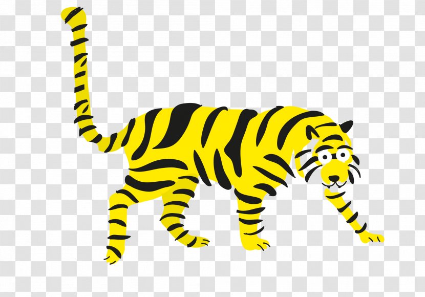 Tiger King Of The Animals Clip Art - Terrestrial Animal Transparent PNG