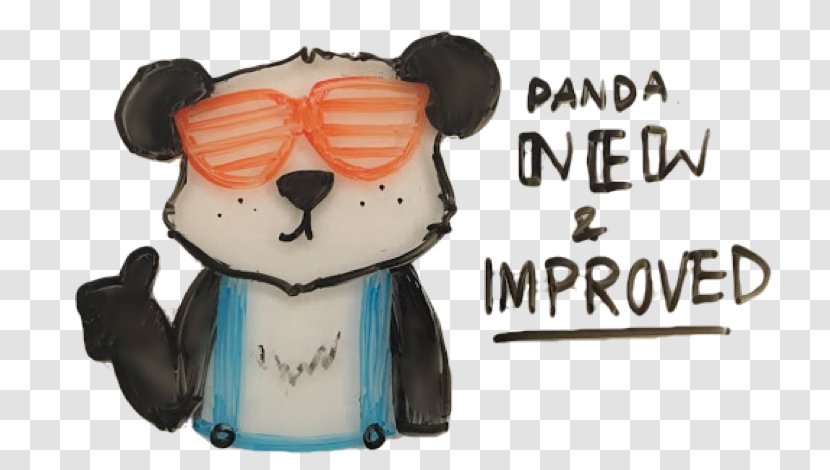 Figurine Animated Cartoon - Google Panda Transparent PNG