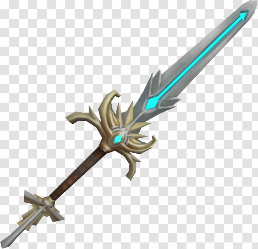 RuneScape Weapon Sword Game - Lightsaber - *2* Transparent PNG